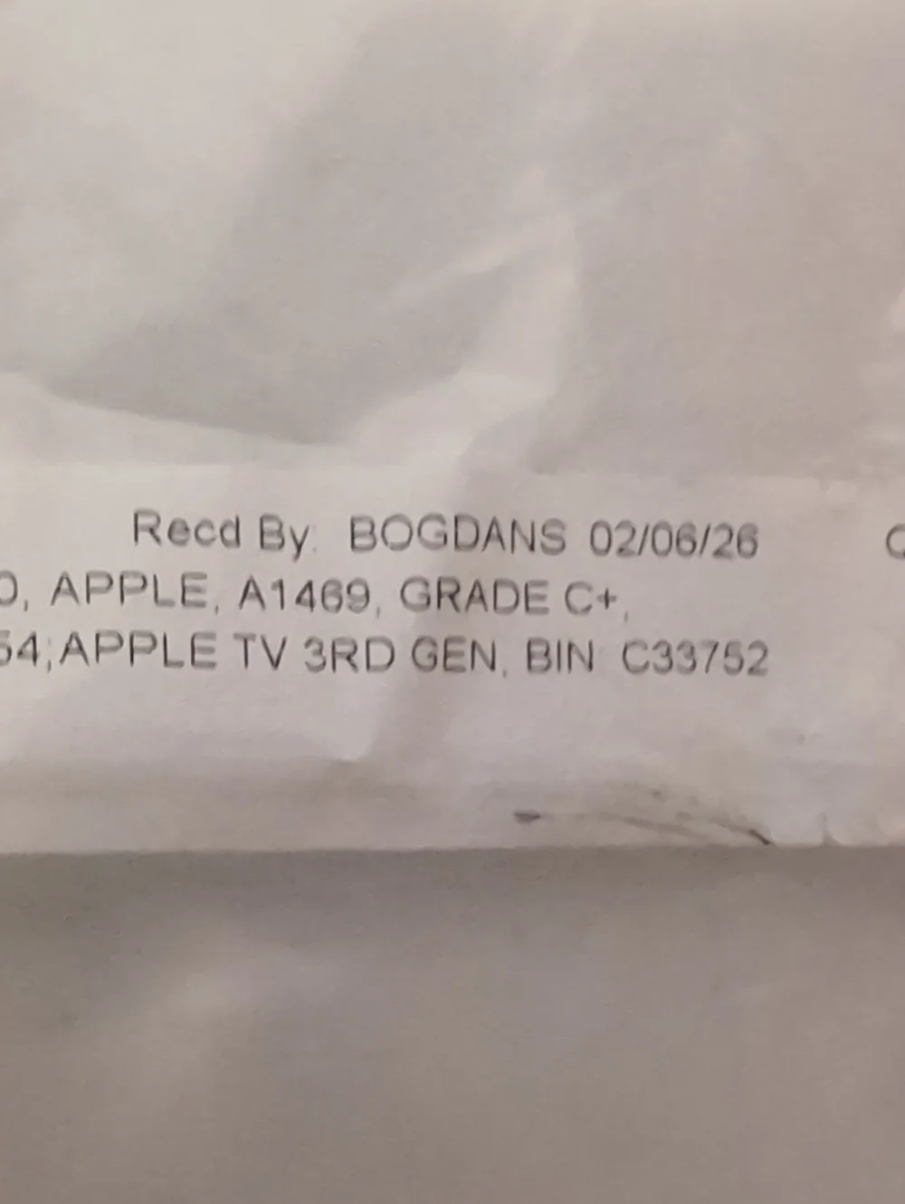 Apple TV Black 3rd Generation Streaming Media Player